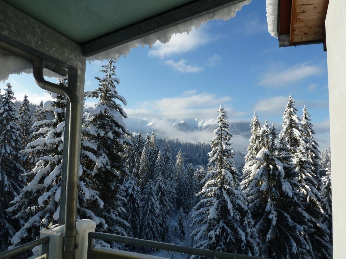 Ferienwohnung Moutain View Laax Exterior foto