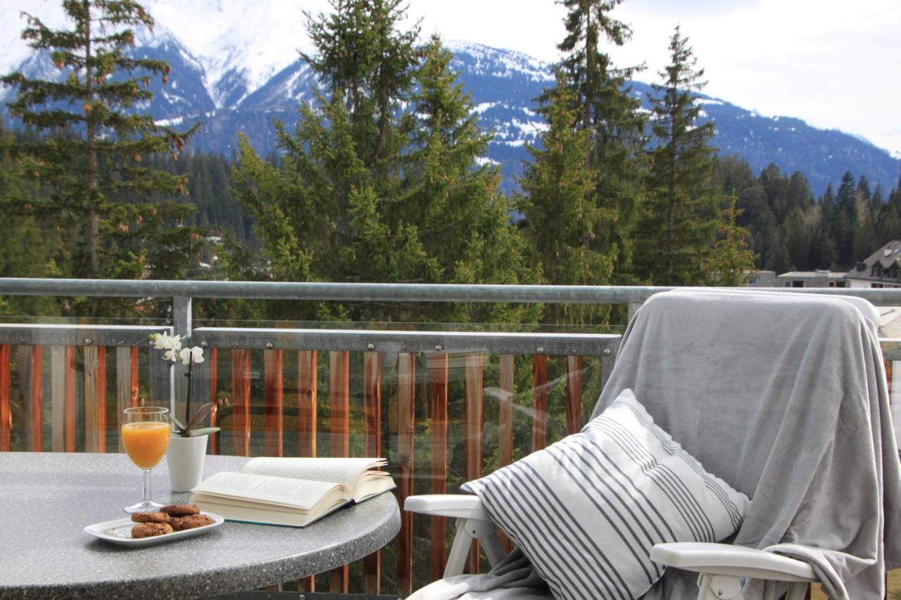 Ferienwohnung Moutain View Laax Exterior foto