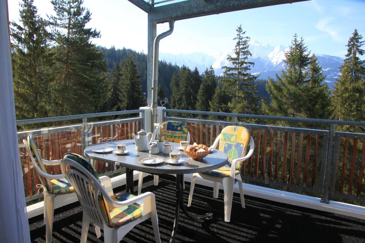 Ferienwohnung Moutain View Laax Exterior foto