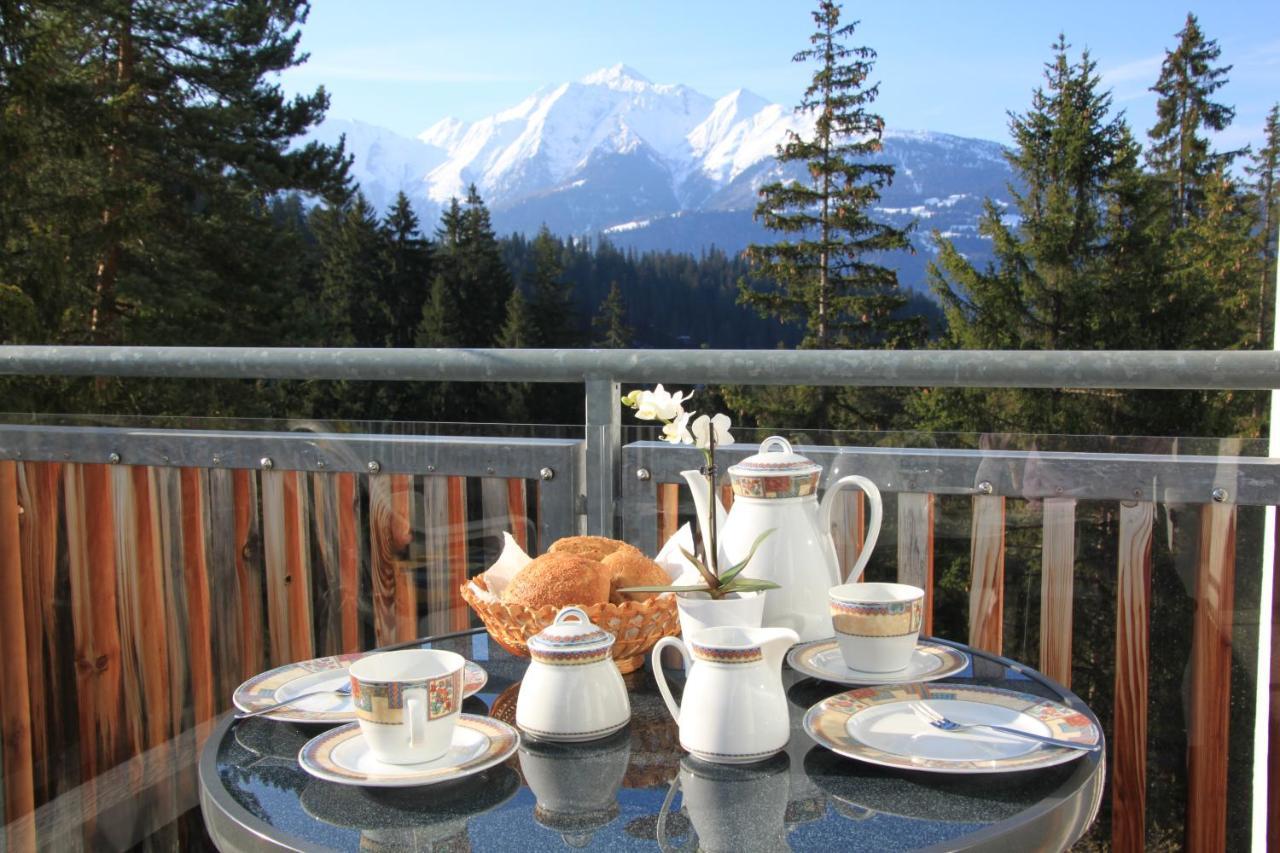 Ferienwohnung Moutain View Laax Exterior foto